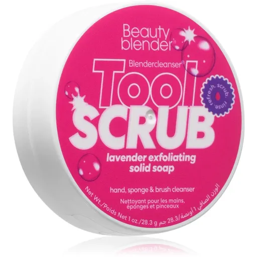 beautyblender® Tool Scrub Lavender tuhý čistič na make-up houbičky a štětce 28.3 g
