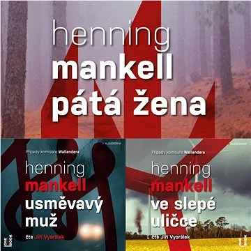 Balíček audioknih případy komisaře Wallandera 4-6 za výhodnou cenu