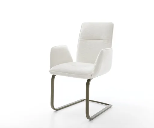 Jídelní židle Vinja-Flex bouclé měkký béžová jídelní židle