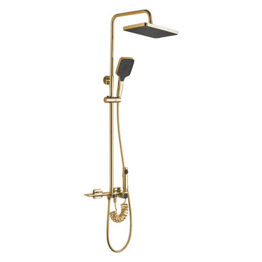 REA Sprchový set HELIX zlato REA-P6619