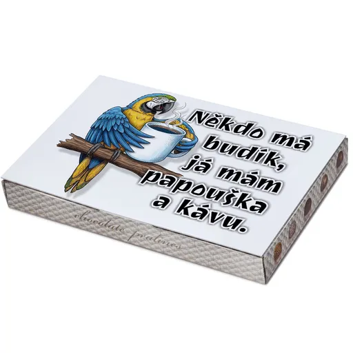 Bonboniera Papoušek a káva