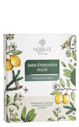 Nobilis Tilia Sada éterických olejů Produktivní den