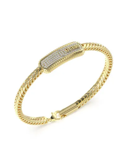 Guess Stylový pozlacený náramek Sailor Knot JUMB05018JWYG 19 cm