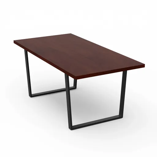 Blumfeldt Bearsdon jídelní set, stolová deska a kovové nohy stolu, industriální styl, stabilní, moderní