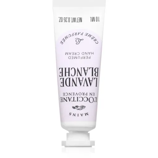 L’Occitane Lavande Blanche zklidňující krém na ruce 10 ml