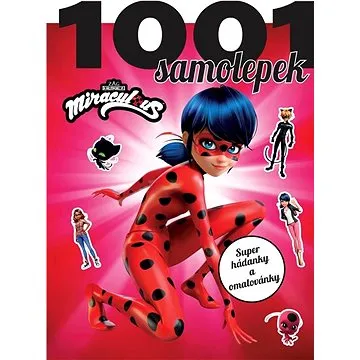 Kouzelná Beruška a Černý kocour 1001 samolepek: Super hádanky a omalovánky (8594050434943)