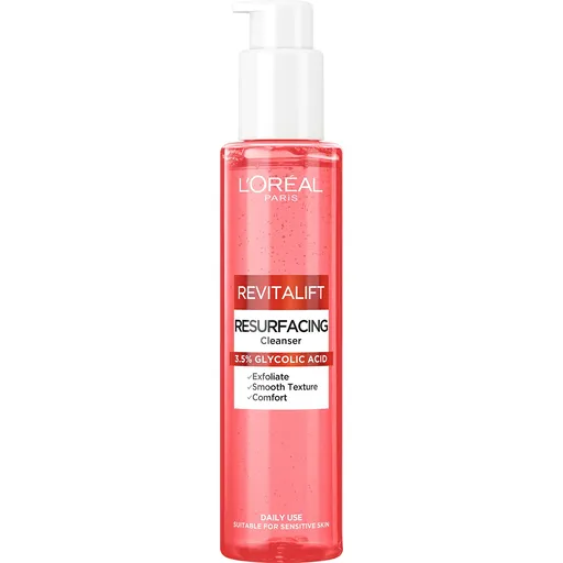 L'Oréal Paris Exfoliační čisticí gel s kyselinou glykolovou Revitalift (Resurfacing Cleanser) 150 ml