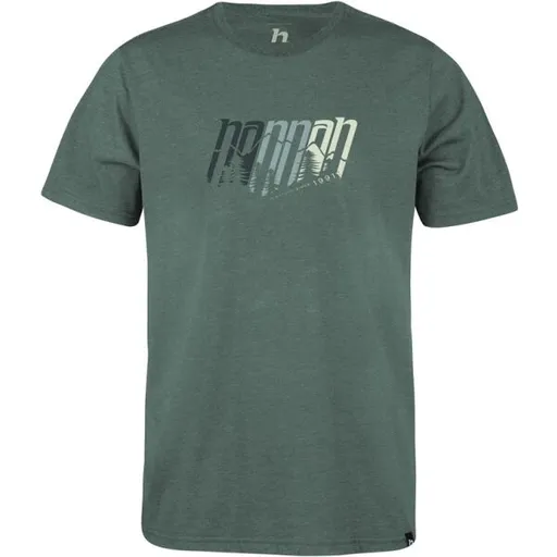 Hannah JIMMY Pánské tričko, tmavě zelená, velikost XXXL
