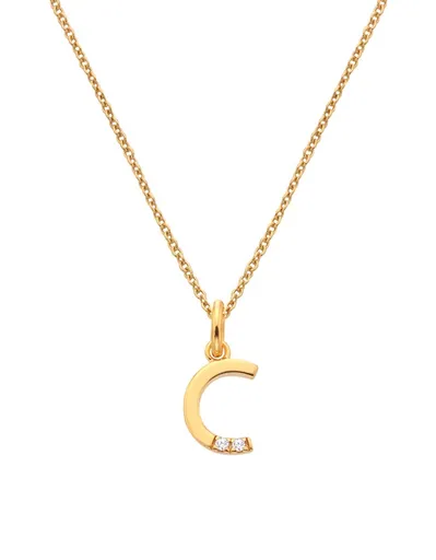 Hot Diamonds Pozlacený náhrdelník Hot Diamonds C Jac Jossa Soul DP941 (řetízek, přívěsek)