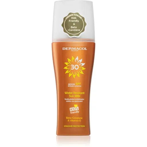 Dermacol Sun Water Resistant voděodolné mléko na opalování SPF 30 ve spreji 200 ml