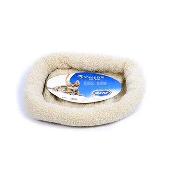 DUVO+ Pelech z ovčí kůže krémový 50 × 35 cm (5413382111014)