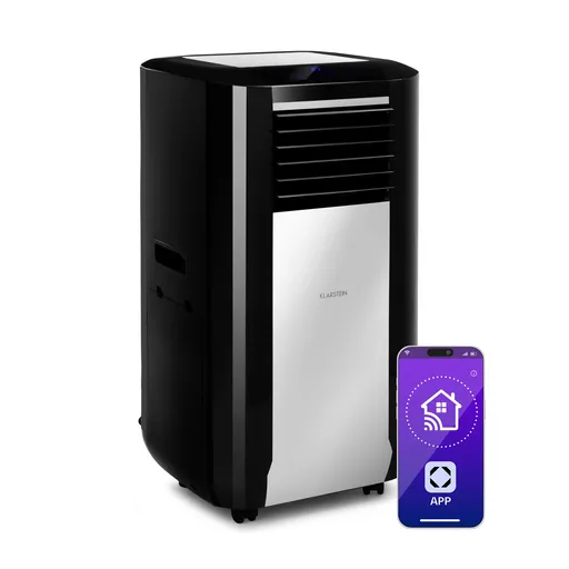 Klarstein Max Breeze Smart, mobilní klimatizace, 15000 BTU/h (4,4 kW), energetická třída A