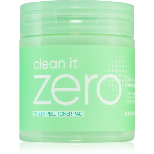 Banila Co. clean it zero Green Peel Toner Pad peelingové pleťové tamponky pro mastnou a problematickou pleť 70 ks