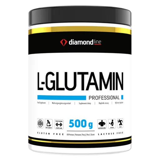HiTec Nutrition Diamond line L-Glutamin - 500g