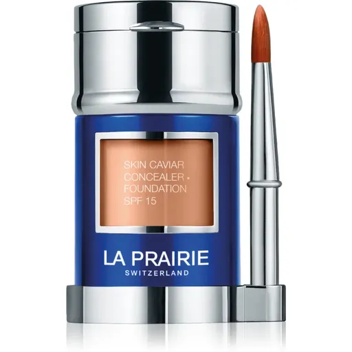 La Prairie Skin Caviar Concealer Foundation make-up a korektor SPF 15 odstín NC-20 Peche 30 ml