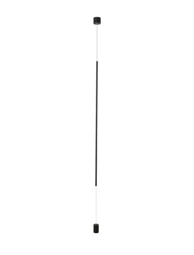 NOVA LUCE závěsné svítidlo ELETTRA černý hliník LED 20W 230V 3000K IP20 9088109