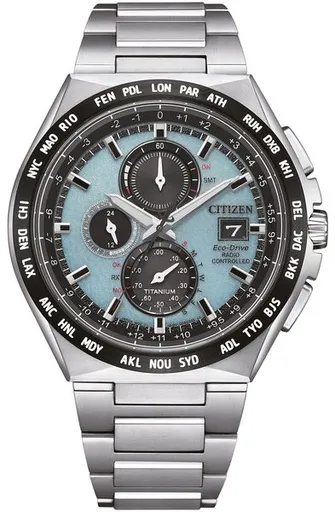Citizen Worldtime Radio Controlled Super Titanium AT8238-84M