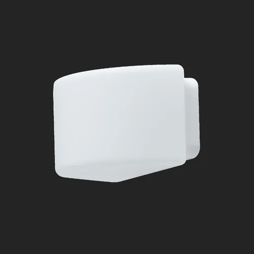 OSMONT NEV59237 NEVA 1 stropní/nástěnné skleněné svítidlo bílá IP43 3000 K 8W LED