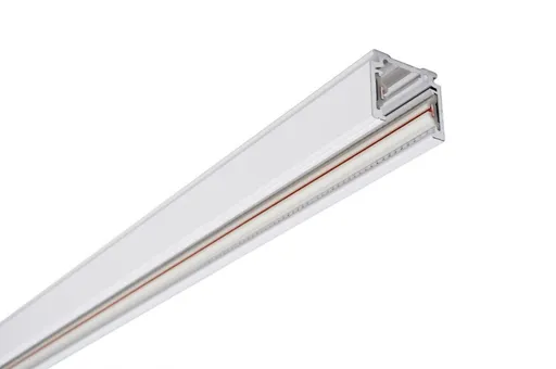 Light Impressions Deko-Light 1-fázový kolejnicový systém, D One přisazená lišta 2m, 220-240V bílá RAL 9016 2000 mm 720001