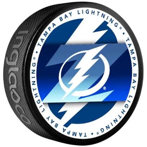 INGLASCO TAMPA BAY LIGHTNING MEDALLION BLISTER Hokejový suvenýr, černá, velikost