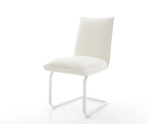 Jídelní židle Lelio-Flex bouclé měkký béžová jídelní židle