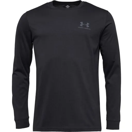 Under Armour SPORTSTYLE LEFT CHEST Pánské triko, černá, velikost M