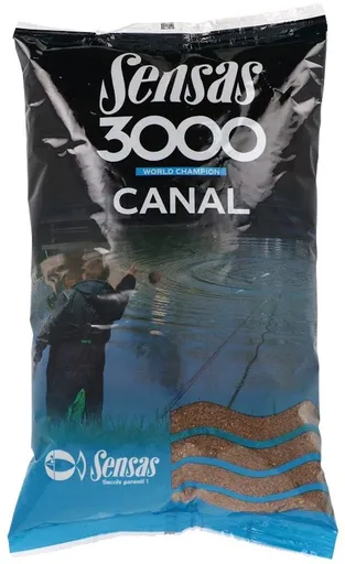 Sensas Krmítková směs 3000 1kg - Canal (kanál),Sensas Krmítková směs 3000 1kg - Canal (kanál)