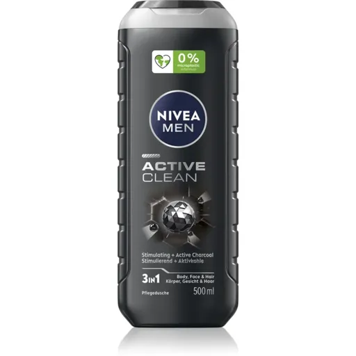 Nivea Men Active Clean sprchový gel pro muže 500 ml