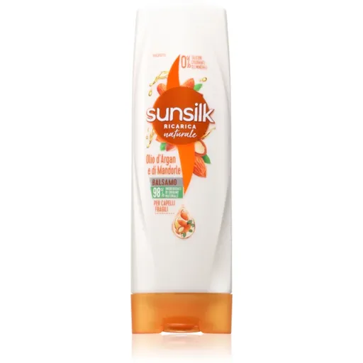 Sunsilk Argan & Almond Oil kondicionér pro lámavé a namáhané vlasy 200 ml