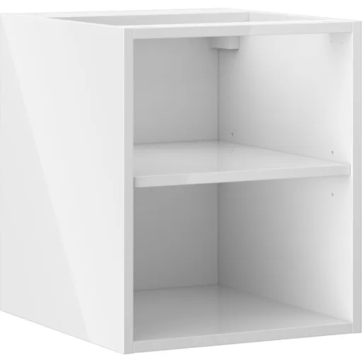 MEXEN Box-A otevřená skříňka s policí 40, bílá lesk 91AX2-0400-470-0-00