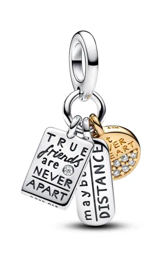 Pandora Trojitý visací přívěsek Přátelství Me Moments 763436C01