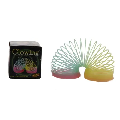 Pružina svítící ve tmě