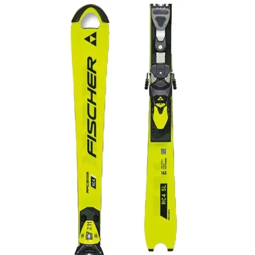 Fischer RC4 WORLDCUP SL JR. 24/25 Sjezdové lyže, žlutá, velikost