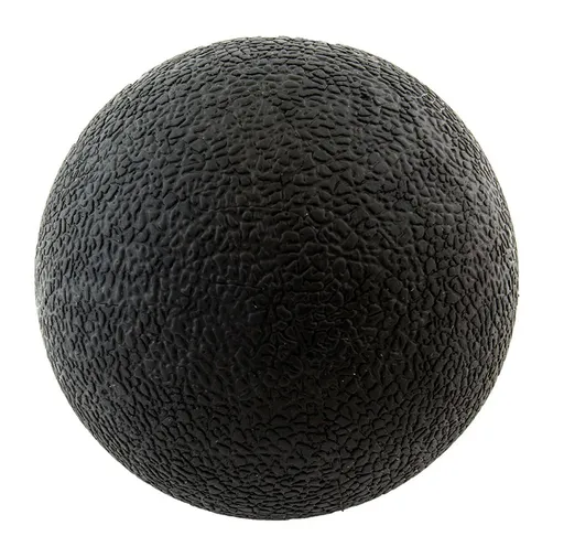 Masážní kulička 6cm, tvrdá, černá