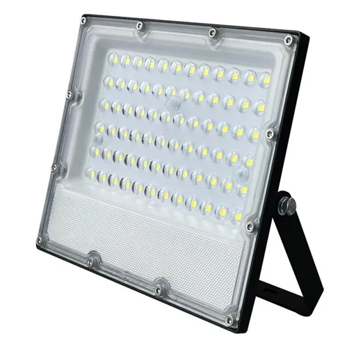 ACA Lighting LED SMD černý reflektor IP65 50W 3000K 5750lm 100-277V AC RA80 IK08 5let záruka bezpečnostní ventil J5030