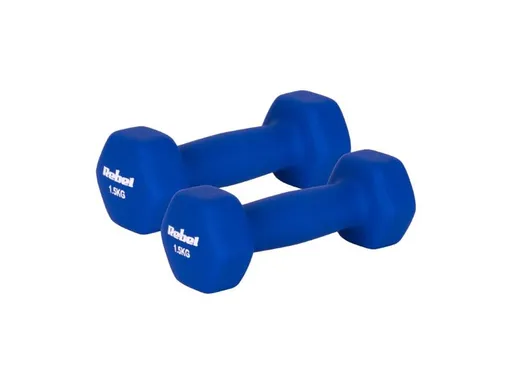 Sada činek z litiny a neoprenu HEX REBEL RBA-2330-1.5 2x1,5kg