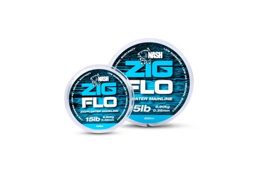 Nash Vlasec NXT Zig Flo - 15lb 0.35mm 100m,Nash Vlasec NXT Zig Flo - 15lb 0.35mm 100m