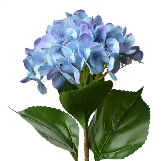 Modrá umělá květina hortenzie Hydrangea - 16*15*68 cm Clayre & Eef
