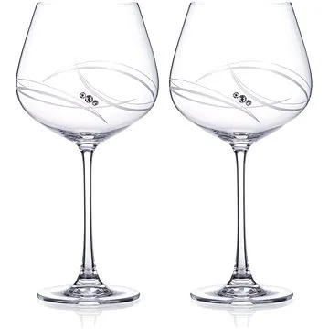 Diamante sklenice na gin Atlantis s kamínky Swarovski 640 ml 2KS (4011.602)