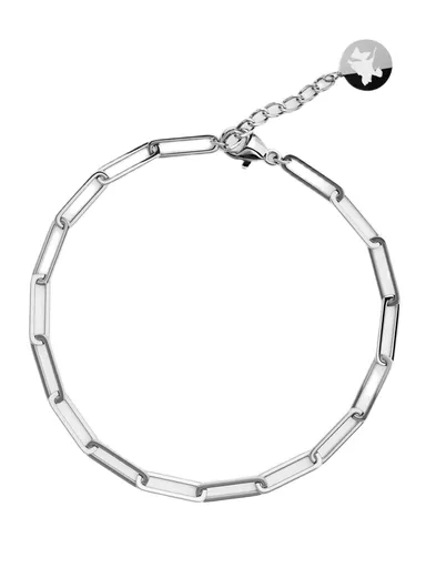 Furiosa Elegantní náramek z oceli Paperclip Vibe SB-VIBEB-S