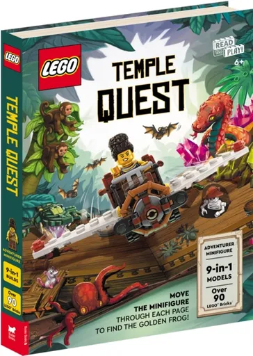 LEGOÂ® Books: Temple Quest (with adventurer minifigure, nine buildable models, play scenes and over 90 LEGO elements) - Buster Books, LEGOÂ®