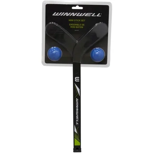 WINNWELL MINI STICK SET Dětské hokejky, černá, velikost