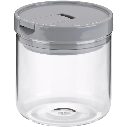 Kela Dóza ARIK sklo 600 ml, šedá