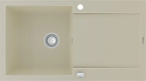 MEXEN Leo granitový dřez s odkapávačem 900x500 mm, béžová 6501901010-69