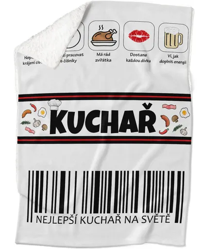 Deka Kuchař 100% (Podšití beránkem: ANO)