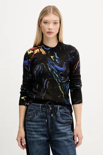 Svetr Desigual BUTTERFLY LACROIX