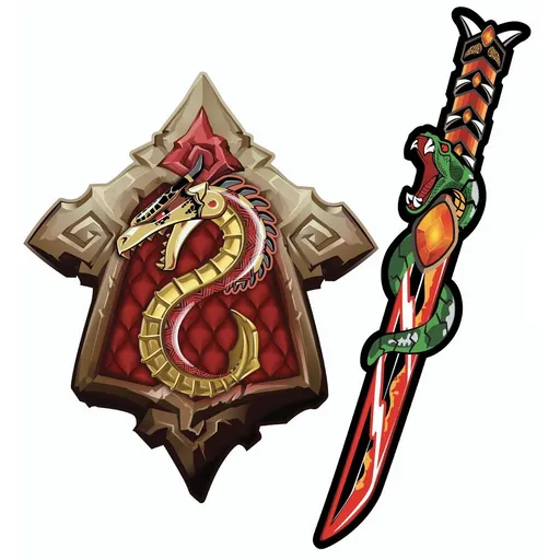 Meč a štít SAMURAJ - DRAK