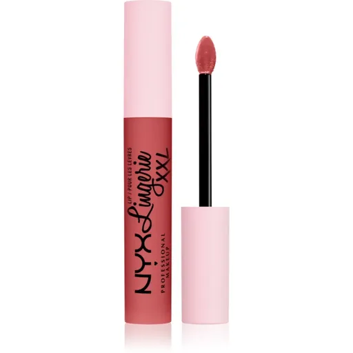 NYX Professional Makeup Lip Lingerie XXL tekutá rtěnka s matným finišem odstín 03 - Xxpose me 4 ml
