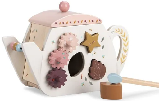 Dřevěná aktivity konvička