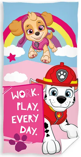 Osuška Tlapková patrola, Nejdřív práce potom zábava